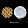 Molde de Silicone Tendência Novo Fofo Realista Croissant Biscoito Torrada Assar Decoração Molde Squishy