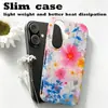 Funda para Teléfono Ins Flor Acuarela Rosa Suave Iphone18Pro Funda para Teléfono de Mujer 17 Cobertura Total Agujero Grande Estuche Duro
