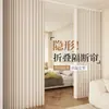 Artefacto Separador de Ambiente sin Taladrar Cortina Plegable para Puerta Pantalla de Dormitorio Cortina Bloqueadora para Balcón Abierto Sala de Estar