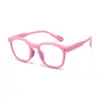 2026 Nuevo Modelo Gafas Profesionales para Niños Anti-Luz Azul Monturas Modernas para Niños Monturas de Silicona Ultraligeras Krf619