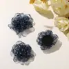 Super Hada Malla Lunares Flores de Camelia DIY Moda Versátil Pinza de Garra de Gama Alta Accesorios para el Cabello Broche para Ropa Accesorios
