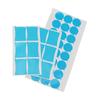 Película protectora de PE azul de alta permeabilidad, antiarañazos y al por mayor de fábrica, a prueba de polvo, estática, fácil de rasgar y fácil de pegar, película protectora de vidrio de PVC