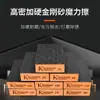 Paquete de 10 Bloques de Lija Esponja Rojo Naranja para Eliminar Bordes Negros de Juntas de Pared, Bloques de Lija Esponja de Alta Densidad para Eliminar Óxido, Tipo Grueso
