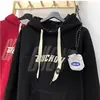 Sudadera con capucha retro americana para hombre y mujer, otoño e invierno, terciopelo estampado, marca de moda, holgada, oversize, chaqueta, top, tendencia