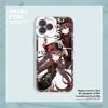 Capa de Celular Genshin Impact Anime Yae Miko Hu Tao Klee Maçã 17 Produção Ip13/14Pm Capa Protetora Transparente