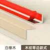 Protector de Esquina de PVC Esquina de Pared Autoadhesivo Grano de Madera Tira de Esquina Exterior Tira Anticolisión Baldosa Marco de Puerta Tira Protectora Borde Recorte Tira Decorativa