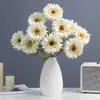 Flores Artificiales, Girasoles, Flores Gerberas, Decoración del Hogar, Flores Falsas, Exhibición en Salón Budista, Estilismo de Paisaje de Jardinería, Arreglo Floral