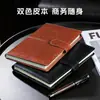 Bloco de Notas A5 Brinde Empresarial Escritório Caderno de Couro PU Fivela de Couro Sintético Caderno de Conferência Logo Impresso Capa de Couro Sintético