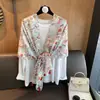 Chal Bufanda de Seda para Mujer, Estilo Delgado de Verano, Adecuado para Combinar con Vestidos, Nuevo Modelo 2026, Protección Solar, Bufanda para Oficina con Aire Acondicionado, Pañuelo para la Cabeza