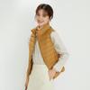 Tanktok Transfronterizo Otoño e Invierno Nuevo Chaleco Ligero de Plumón para Mujer Casual Chaleco Moda Chaleco Cuello Alto