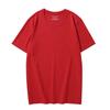 Selección estricta de camiseta de manga corta de seda helada de doble hilo 50, verano para hombres y mujeres, fina, fresca, sensación de hielo, camiseta de manga media, personalización de diseño
