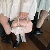 Bolsa Cuadrada Pequeña Coreana Ins Linda para Niña con Dopamina para Llevar en la Mano 2025 Verano Nueva Moda de Alta Gama Bolso de Hombro
