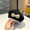 Boina para Niña Bebé Primavera Otoño Invierno Estilo Coreano Moda Tejido Lana Sombrero de Pintor para Bebé Niño Pequeño Niña