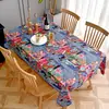 Tela Estampada Digitalmente de Algodón de Cáñamo Tela de Lino de Algodón Estampada Lijiang Yunnan Estilo Étnico Retro Bohemio