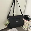 Bolso Cruzado Transfronterizo Simple y Versátil para Mujer, Bolso de Clase para Estudiantes de Gran Capacidad, Bolso Mensajero Casual de Moda Estilo Coreano para Hombre
