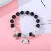 Pulsera de Cachorro Lindo de Dibujos Animados Mejor Amigo Pulsera Diseño de Pareja para Estudiante Pulsera de Aleación Magnética de Nicho al por Mayor