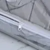 Bolsa de Empaque de PVC Transparente al por Mayor Saco para Ropa de Cama Textiles del Hogar Bolsa con Cierre Bolsa para Empaque de Alfombras con Alambre Bolsa de Almacenamiento de Plástico