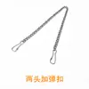 Cadena colgante de cable de acero para tablero de anuncios Cadena colgante Gancho magnético Pladur Acrílico Señal Tablero KT Señal de estacionamiento Cuerda colgante para pancarta