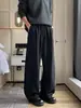 Coleção Outono 2026: Calça Plissada de Fibra de Bambu com Pernas Curvas, Tamanhos M-5XL, HK26799-Especial P34