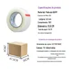 Fita adesiva transparente em estoque para entrega expressa, embalagem e envio. Fita transparente disponível para atacado em grandes quantidades, caixas fechadas