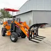 Carregadeira Elétrica Grande, Motor Diesel de Tração nas Quatro Rodas, Trator de Esteira Agrícola, Fabricante de Carregadeira Elétrica de Nova Energia Pequena
