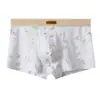 Cuecas Boxer Estampadas Hua Jie Long para Homens, Cuecas Boxer de Algodão para Homens, Corte Slim, Finas, Respiráveis, Disponíveis para Atacado