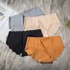 Pantis de seda de hielo sin costuras para mujer para verano, finos, entrepierna de algodón puro, transpirables, sin costuras, sexys, de cintura alta, control de abdomen, bragas tipo triángulo que realzan la figura