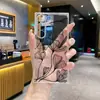 Funda para teléfono Samsung con diseño minimalista y moderno de flor de loto en línea, adecuada para S25 Ultra, funda suave delgada y transparente