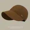 Sombrero de Protección Solar de Estilo Zhao Lusi para Circunferencia de Cabeza Grande con Soporte para Mascarilla, Protección UV, Gorra de Béisbol de Secado Rápido, Sombrero de Pescador