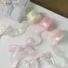 Cinta de tul colorida con ilusión de sombra floral para empaque de repostería de pasteles de flores, borde decorativo para ramos, decoración de floristería al por mayor