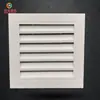 Ar Condicionado Central Saída de Ar em Liga de Alumínio Branca com Tela Persiana Fixa Cobertura de Ventilação para Aquecimento Interno