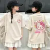 Camiseta Infantil de Manga Curta 100% Algodão Puro, Top Fino de Meia-Manga para Verão Infantil, Fofo e Versátil, Adequado para Crianças Maiores como Camada Base