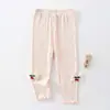 Leggings delgados de verano para bebé niña, pantalones cortos absorbentes de sudor y transpirables para niñas, nuevos pantalones infantiles elegantes y versátiles