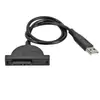 Cable Adaptador de Unidad Óptica de Portátil a USB 7+6 Unidad Óptica Sata Cable Easy Drive 6+7 a Cable USB Transmisión de Alta Velocidad
