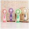 Ventilador Mini de Dibujos Animados de Verano Portátil para Estudiantes Carga Ventilador de Mano Verano Fresco Pequeño Regalo Juguete Venta al por Mayor