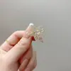 Pasador de Estrella con Brillantes Pedrería para Flequillo, Nuevo Modelo 2026 para Mujer Pinza de Pelo de Estrella de Cinco Puntas, Pasador Sencillo para Mechones Sueltos, Accesorio para el Cabello