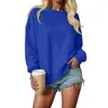 Sudaderas Casuales Simples de Cuello Redondo y Hombros Descubiertos para Hombre y Mujer, Seleccionadas Cuidadosamente de Europa y América, Sudaderas de Felpa Modernas y Cómodas en Stock