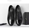 2025 Transmissão ao Vivo Sapatos Sociais Masculinos Populares de Couro Novos Sapatos Casuais Verão Mais Fácil de Combinar Sapatos de Pai de Meia-Idade Dropshipping
