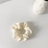 Sala de flores ~ bm viento intestino grueso anillo de pelo ins tela de algodón coreano flor cuerda de pelo salchicha de grasa de cerdo simple cabeza flor joyería