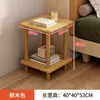 Mesita de noche Ultraestrecha Simple para Dormitorio Mesita de Noche Pequeña Mini Estante de Almacenamiento para Espacios Estrechos Mesa Lateral Móvil Ultraestrecha para Sofá