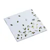 En Stock Transfronterizo Servilletas Negras con Sello Dorado Toallas de Papel Desechables para Fiestas de Cumpleaños, Hoteles y Restaurantes 25*25cm