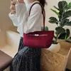 Bolsa Tote Tendência de Nicho Versão Coreana para Mulheres Outono 2025 Nova Moda Bolsa Saco Grande Capacidade Ombro Único Bolsa de Ombro