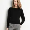 Nuevo Suéter de Punto de Cuello Redondo Otoño e Invierno para Mujer, Suéter Versátil y de Moda para Usar como Capa Base, Suéter Transfronterizo, Venta al por Mayor de una Pieza