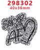 Accesorios Acrílicos de Dibujos Animados con Purpurina Transfronterizos Accesorios de Joyería DIY de Resina Parche Pasador Pasador Gt-Y-298273