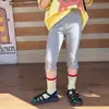 Leggings Delgados de Verano para Niñas, Pantalones Capri para Bebés, Alta Elasticidad, Anti-Exposición, Pantalones Anti-Mosquitos para Niños, Leggings para Niñas de Edad Media