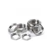 Tuerca hexagonal fina de acero inoxidable 304, tuerca de raíz, conector hembra para tanque de agua, placa de bloqueo, tapa de bloqueo para grifo, tuerca con rosca de tubería imperial