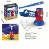 Lançador de beisebol infantil transfronteiriço brinquedo catapulta de pressão controle remoto elétrico tee treinamento de beisebol esportes