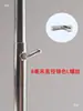 Conector de Base para Maniquí de Medio Cuerpo Soporte Accesorios para Tienda de Ropa Accesorios Tubo de Maniquí Plástico Abrazadera Ajustable Accesorios