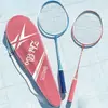 [Direto da fábrica] raquete de badminton raquete simples e dupla ultraleve durável conjunto de raquetes de badminton para adulto estudante masculino e feminino