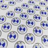 Pegatinas Redondas de Goma Blanda de 2 cm Directamente del Fabricante, Pegatinas de Resina Integrales, Pegatinas Profesionales Personalizadas de Resina Cristalina